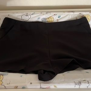 Asos petite black shorts size 12